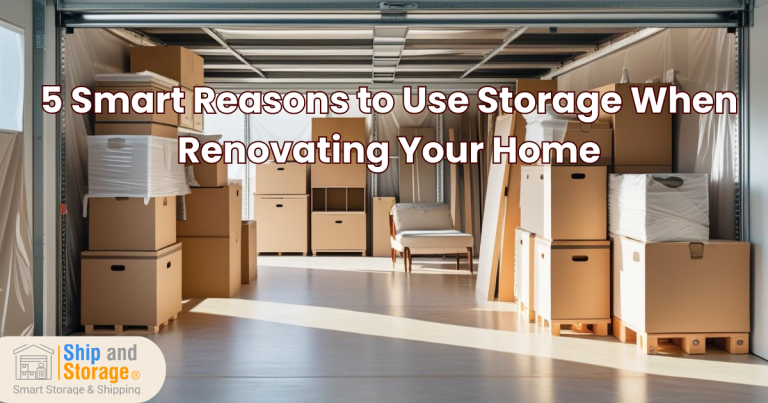 Reasons to Use Storage During Home Renovation