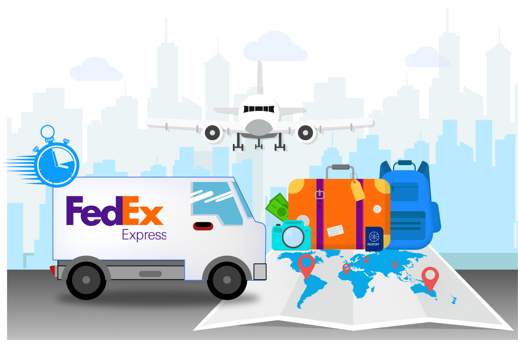FedEx Luggage Shipping Services Available