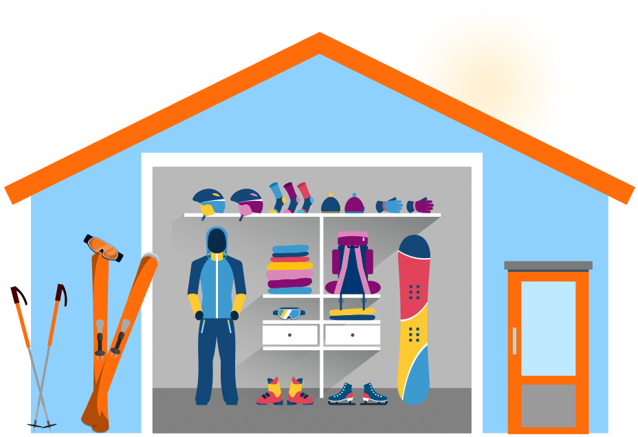 How Ski Equipment and Gear Storage Works