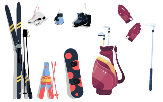 Types of Sports Gear We Store